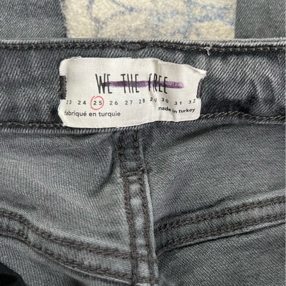 Free People Embroidered Straight Leg Jeans - Picture 8 of 10